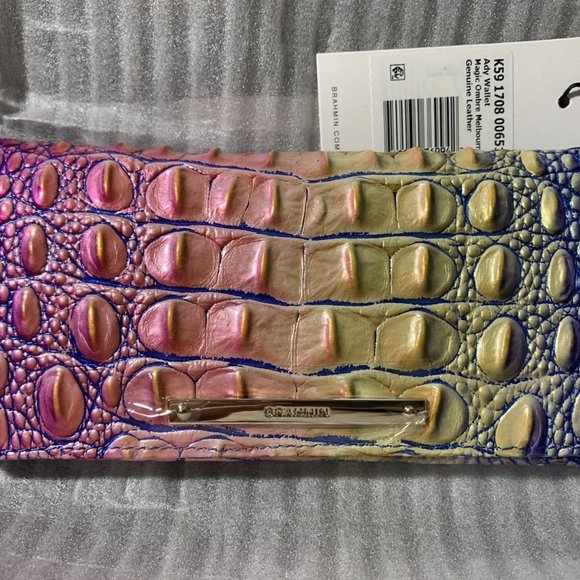 Brahmin Magic Ombre ady wallet NWT STOCK PHOTOS Only